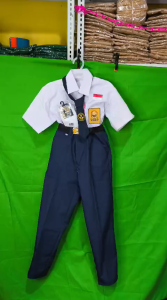SETELAN SERAGAM SEKOLAH SMP PENDEK PANJANG LAKI LAKI