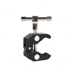 Camera Metal Super Clamp 360° Ballhead Magic Arm with 1/4" 3/8" Hole for DSLR Camera LED Light Mic Monitor Photography Accessory