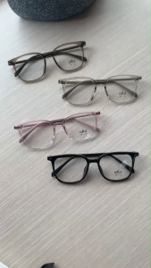 Polin oRa กรอบแว่นสายตา รุ่น 41063 เนื้อวัสดุไทเทเนี่นม ยืดหยุ่น ไม่หัก