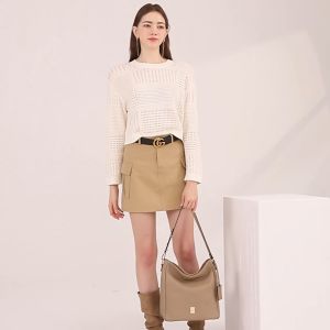 【Special off】MOSSDOOM Twyne Bag กระเป๋าแฟชั่นสุภาพสตรีกระเป๋าสะพายไหล่