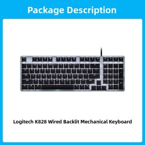 Logitech | Backlit 98 Keys Office Gaming Wired Mechanical Keyboard
