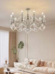OUCHAO | French Retro Crystal Chandelier
