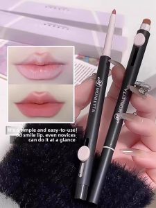 MONLEYTA | Waterproof Long-lasting Lip Liner Pen Double-ended Lip Brush Lipstick That Does Not Fade Color Enhancing Lip Makeup Tool
