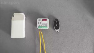 1-5PCS Universal Garage Door Receiver Remote Control Switch 2CH Remote Control Relay RF 433MHz Module 433.92MHz