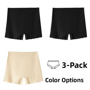 Miiow | Ice Silk Safety Pants Thin Cool Sensation Prevent Exposure Triangle Area Covering Shorts New 2025 Cat Person Underwear