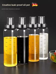 Loolecondera | Glass Oil Bottle Soy Sauce Bottle Vinegar Flask Seasoning Bottle Set