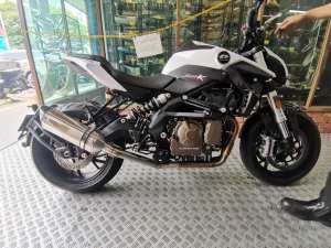 Exhaust SRK600 Slip On Piping Stainless Steel Project79 Muffler Project 79 QPM04SV/BK/CB/CCB QJ Motor SRK 600 Ekzos