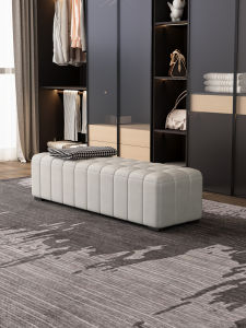 Italian Style Bedroom Sofa Bench Storage Slipper Chair Modern Simplicity Leather Finish Adult Target Luxury Quality Bench
