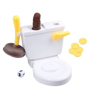 (DỌN KHO) Bồn cầu đồ chơi Crazy Flush xả stress mới nhất 2023