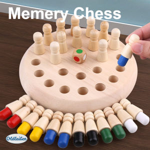 Oldlaiben Kids Puzzle Memory Chess Toys Baby Brain Memory Exercise Parent-child Games Chess Games