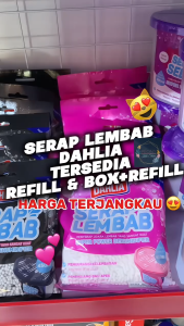 DAHLIA SERAP LEMBAB/super power dehumidifier/serab bau sebar wangi anti jamur