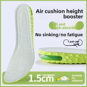 XIANZHAO | Mens Sport Insole Heightening Shoes Cushioning Shock Absorption Long Standing Comfortable Ultra Soft Running Footwear