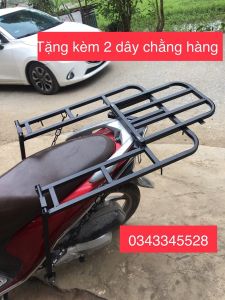 Giá trở hàng - baga xe máy Mở cốp  tặng 2 dây chằng- phù hợp nhiều loại xe