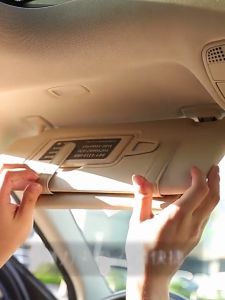 Kotak Tisu Kulit Portable: Kotak Masker Clip-on & Tissue Box Mobil