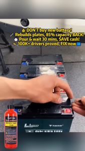 Battery repair fluid 500ml Used in motorcycles and cars Battery Life Extension Battery solution restores brand new battery