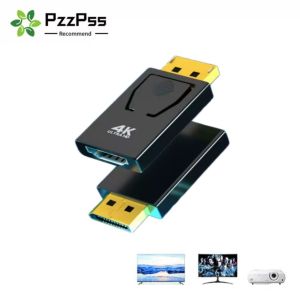 4K DisplayPort to HDMI Adapter DP to HDMI Converter 4K Ultra HD Video Audio Adapter For PC Laptop HDTV Monitor Projector