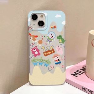 Casing Ponsel dengan Lubang Buram Cocok untuk iPhone 11-15