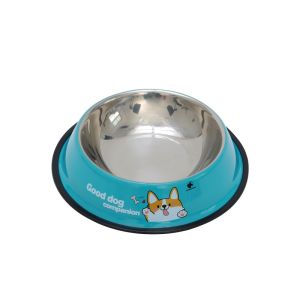 HOOPET | Anti-Tip Stainless Steel Dog Food Bowl for Large Dogs