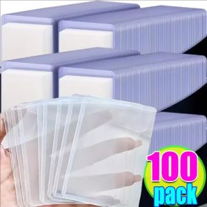 100/50pcs Transparent PVC Card Sleeves for Game Collection / Hard Plastic Cards Protective Cover / Playing Cards Game Cards Tarot Cards Protectors