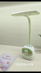 Đèn bàn học led 3 chế độ chống cận thị có ngăn đựng bút 3032