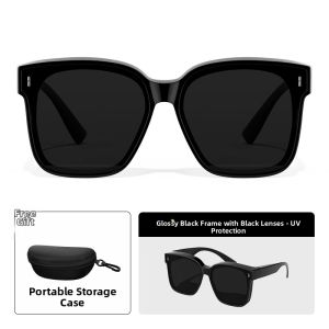 Driving Anti-UV Polarized Lightweight Clip-On Sunglasses
