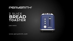 PerySmith 2 Slice Bread Toaster Signature Series SN1000 (Blue/Green/Purple/Yellow)