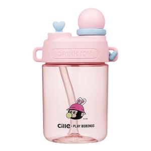 CILLE | Tritan Student Water Bottle Straw Cup