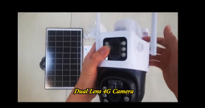 V380 Pro 8MP HD Outdoor CCTV Camera Dual Lens Solar Camera Color Night Vision PIR Human Detection Wireless Video Surveillance 4G/WiFi Smart Camera