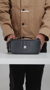 Bodypack Panera Dopp Kit Tas Organizer Travel Praktis Durable Tahan Air - Hitam