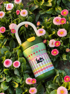 Insulated Portable Tumbler with Straw