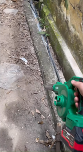Máy Thổi Hút Bụi WORKFIX Chuyên Thổi Lá Rác Hút Bụi - Chân Pin Phổ Thông Chính Hãng