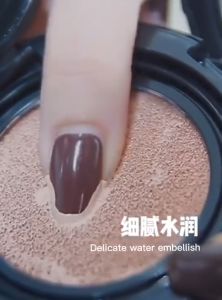 SULB STORE BB Cream Foundation Centella asiatica Tremella extracts 3-in-1 Liquid Foundation SPF50+/PA+++ Air Cushion Brightening Oil Control Sensitive Skin Mushroom-shaped Sponge