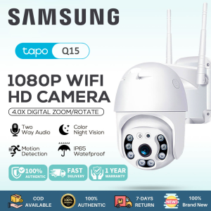 Samsung CCTV Camera Connect Cellphone Outdoor Waterproof IP Security Cameras Two-Way Audio Night Vision Auto Tracking CCTV Camera