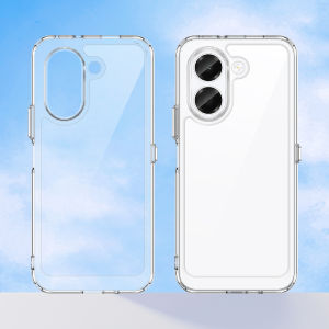 Ốp Lưng Trong Suốt Chống Sốc EUCAGR Cho Honor X7e Ốp Lưng TPU Chống Va Đập Chống Trầy Xước Capas Với Khung Màu Sắc Ốp Lưng Điện Thoại