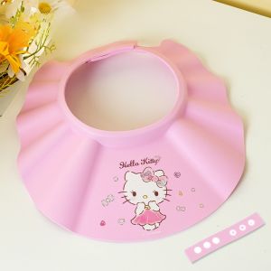 SVORIAHI | Original Sanrio Childrens Waterproof Shampoo Cap Baby Girl Bathing Cap Infant Hair Washing Tool Durable Comfortable Soft Material
