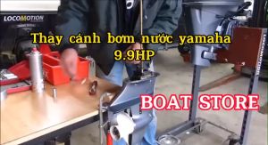 Cánh bơm nước Cano Yamaha 15Hp 2 thì-YMM GENUINE IMPELLER FOR YAMAHA 2-STROKE 15HP- Mã số-682-44352-00 (MADE IN TAIWAN)-BOAT STORE