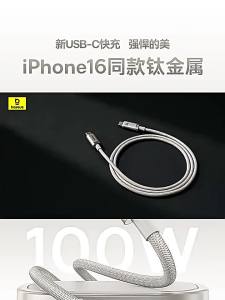 BASEUS | High Speed Fast Charging Data Cable 100W C-to-C