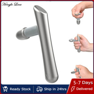 Hengfa Lina Stainless Steel T-Bar Massage Tool for Trigger Points Massage Myofascial Release Therapy Deep Tissue Massage Sports Massager