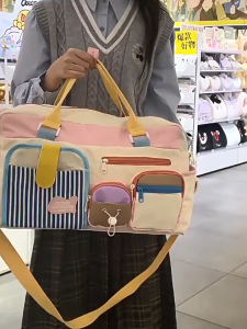 ✨กระเป๋าเดินทางสีแคมป์✨ ขนาดใหญ่ใส่เยอะ กันน้ำ durable ใส่อุปกรณ์พักผ่อนทุกสถานที่🛫