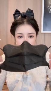 New Style FaceMask Butterfly Mask Mask Filter Mask 3d Mask 50pcs 3Ply Aesthetic FaceMask anti UV