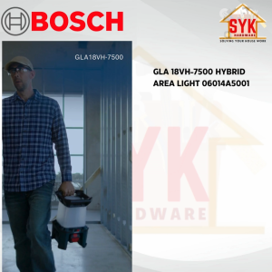 SYK Bosch GLA 18VH-7500 GLA18VH-7500 Hybrid Area Light Solo Outdoor Work Lampe Battery Lampu Kerja Bateri