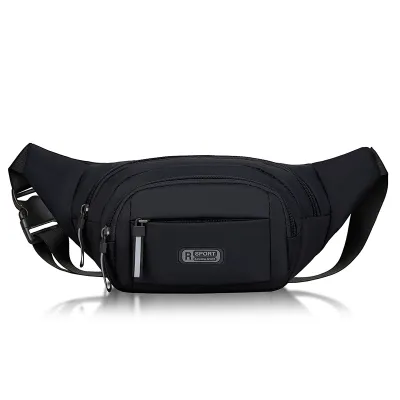 Multifunctional Sports Waist Bag Large Capacity Casual Waterproof Men Women Bag for Cashier Work Riding And Outdoor Activities