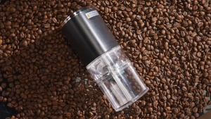 MEEVIDA Electric Coffee Bean Grinder Wireless Coffee Grinder Adjustable thickness