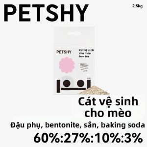 PETSHY | Cát Vệ Sinh Giảm Mùi Hôi Và Bụi 2.5kg