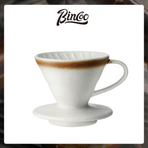 Bincoo gốm phin cà phê cup phin tái sử dụng Máy pha cà phê hình nón tay tuôn ra duy nhất Bộ lọc nhỏ giọt cup Barista công cụ cốc đựng bánh