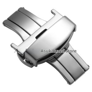 Khóa Bướm Bằng Thép Không Gỉ Dây Đeo Đồng Hồ Khóa 10-22mm Đẩy Triển Khai Dây Đeo Đồng Hồ Khóa Phụ Kiện Sửa Chữa Đồng Hồ