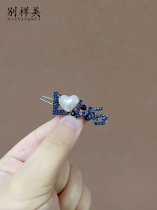 เครื่องประดับผมรูปผีเสื้อสำหรับผู้หญิง ทรงใหม่ สไตล์เกาหลี ประดับเพชรเทียม ไม่มีคริสตัล เครื่องประดับผมแบบหน้าม้า