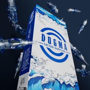 DOGMA 20pcs RL/RM 0.3/0.35mm Tattoo Needles Cartridges New Disposable Safety Sterilized Needles Tattoo Accessories