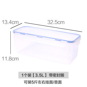 กล่องเก็บเส้นaghettiขนาดใหญ่ กล่องเก็บอาหารทรงสี่เหลี่ยมจัตุรัส ป้องกันการเสื่อมสภาพ กล่องเก็บเส้นaghettiแบบแขวน กล่องเก็บอาหารแบบปิด