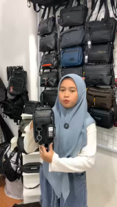 Tas Selempang Pria Tas Hp Dompet Waterproof PEGE Ferosh Tas Haging Slingbag Kecil - PG 9076